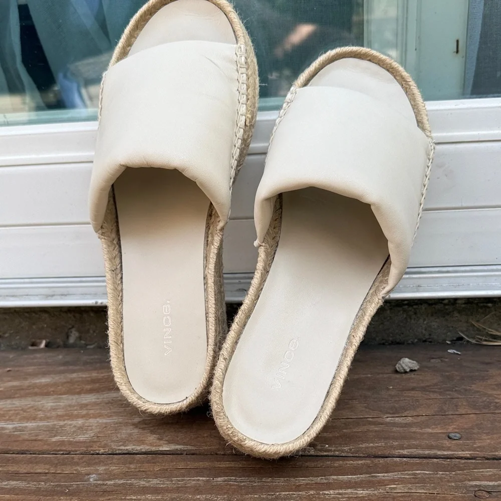 Vince Women's Jesse Slip On Espadrille Sandals 8.5